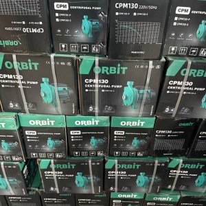 پمپ آب نیم اسب بشقابی اوربیت پروانه استیل مدلCPM130_S