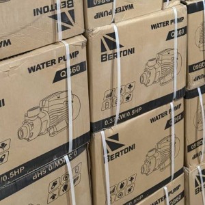 پمپ آب نیم اسب برتونی مدل QB60