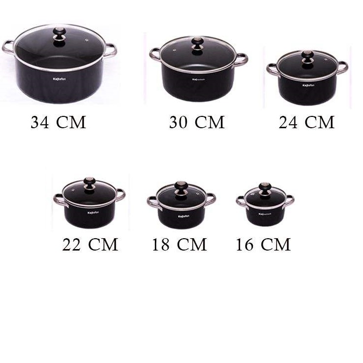 راهنمای انتخاب سایز قابلمه (هر سایز قابلمه برای چند نفر مناسب است؟)