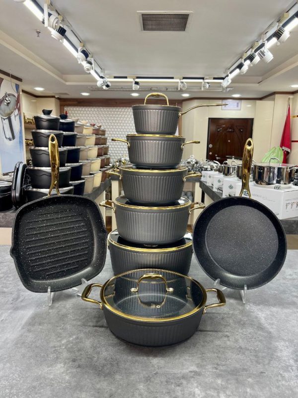 سرویس قابلمه 14 پارچه آلما (kzp)