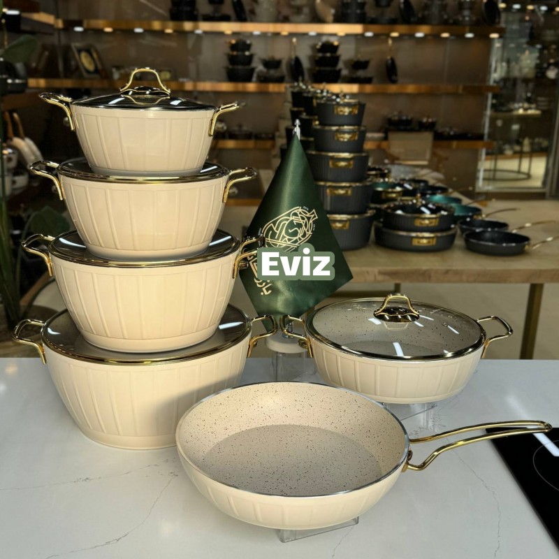 سرویس قابلمه 11 پارچه EVIZ PLUS مدل ویولا