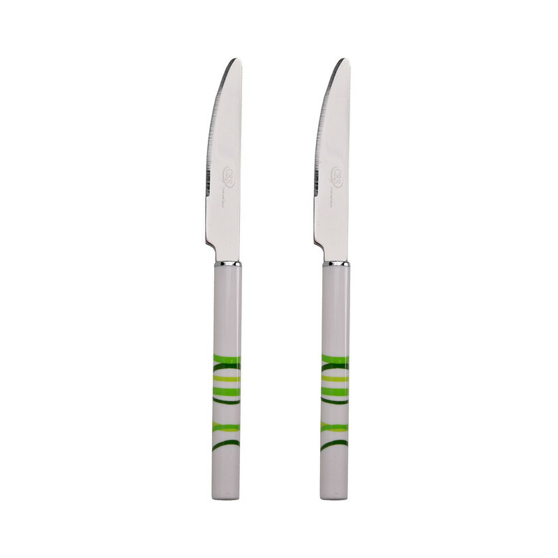 کارد میوه خوری  12 پارچه سی اند اس طرح گرد