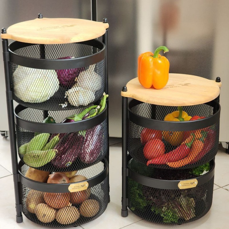 سبد سیب زمینی پیاز