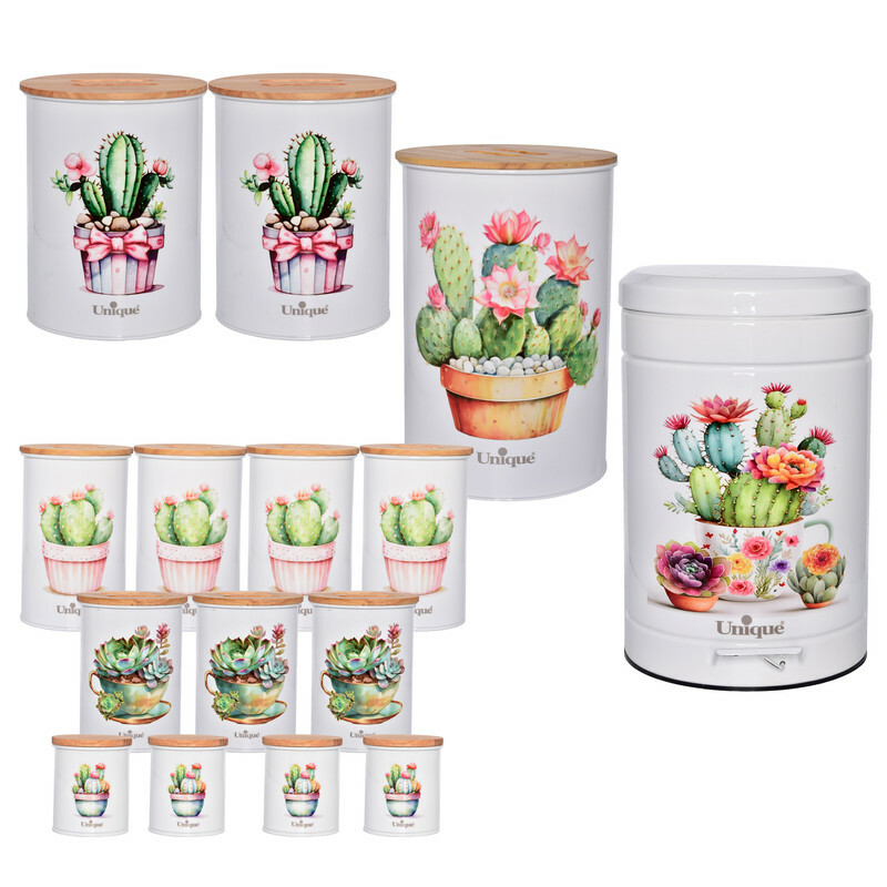 سرویس آشپزخانه 15 پارچه یونیک مدل کاکتوس کد 8070