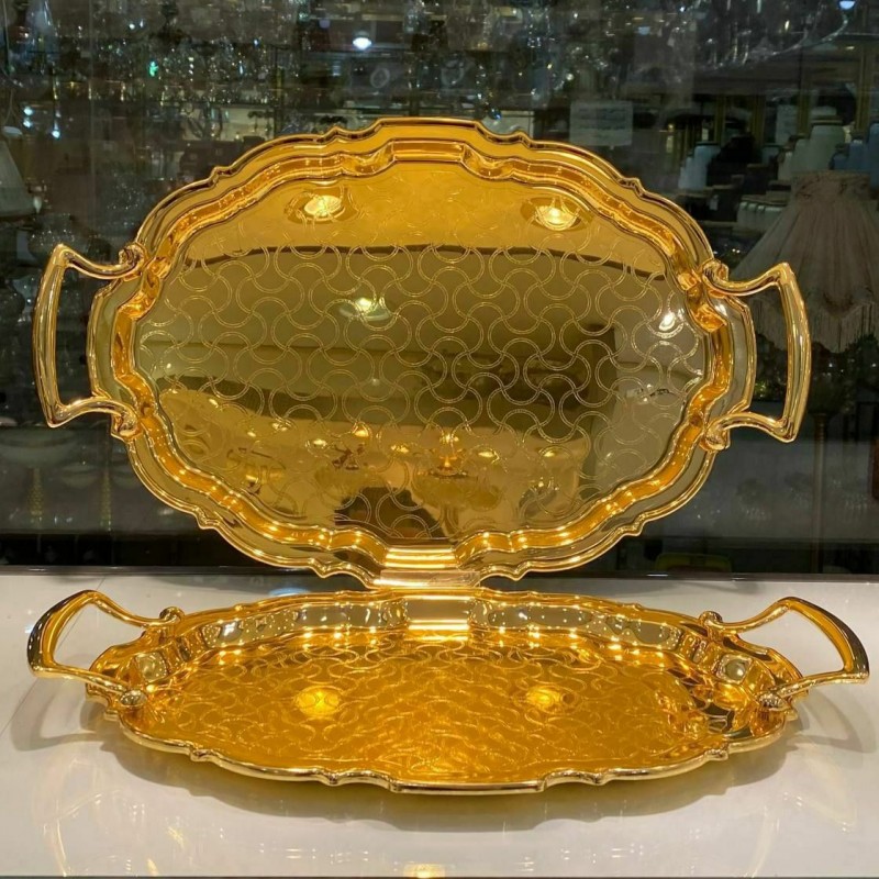 سینی استیل 2 سایز وارداتی