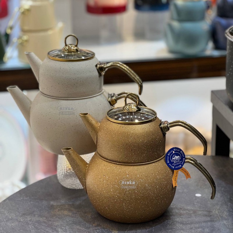 کتری قوری گرانیتی ریور