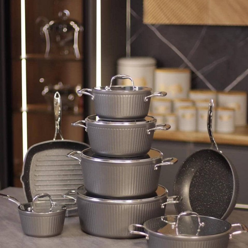 سرویس قابلمه 14 پارچه آلما (kzp)