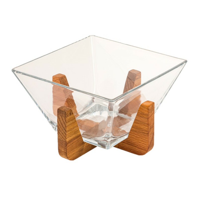 آجیل خوری لیمون مدل پایه چوبی کد 2172