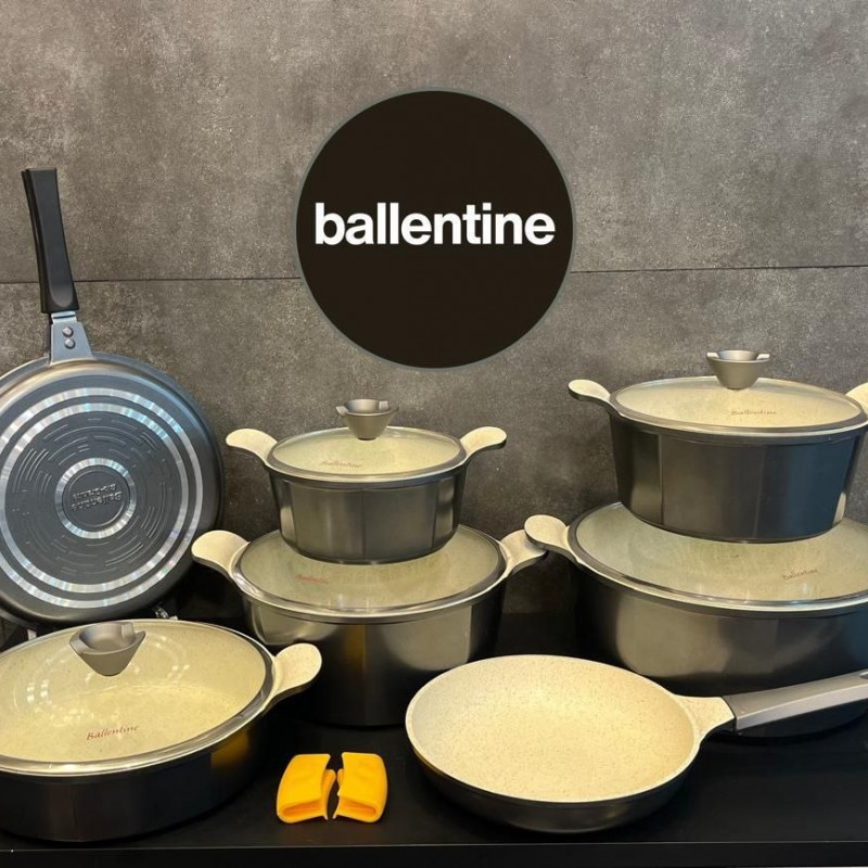 سرویس قابلمه 15 پارچه بالنتینی طرح سزار