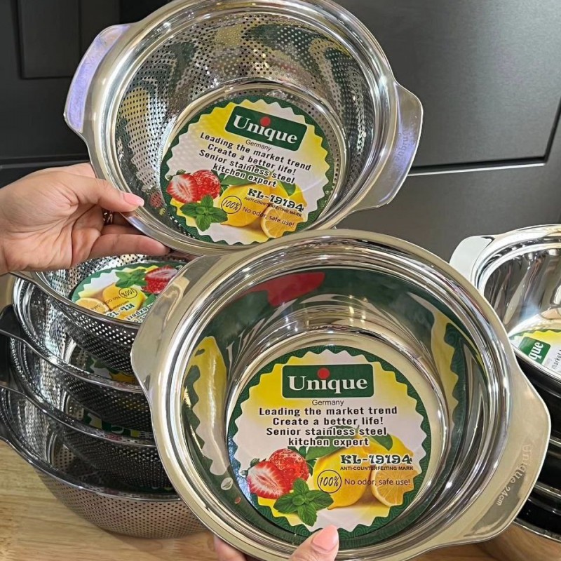 ست آبکش و لگن یونیک