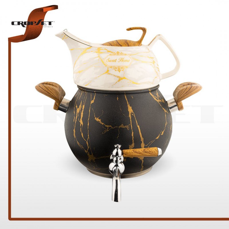 کتری و قوری روشاک طرح کلاریتا کروپ سِت