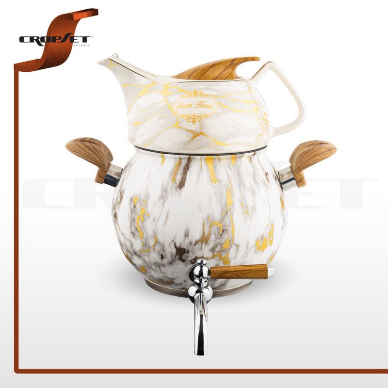 کتری و قوری روشاک طرح کلاریتا کروپ سِت