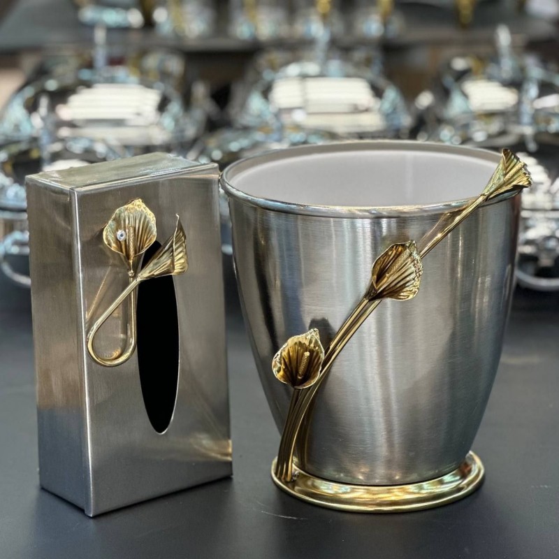 سطل و جعبه دستمال لیلیوم