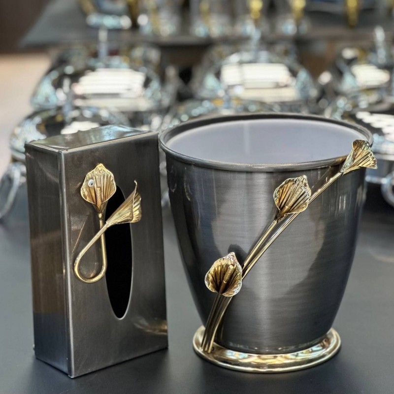 سطل و جعبه دستمال لیلیوم