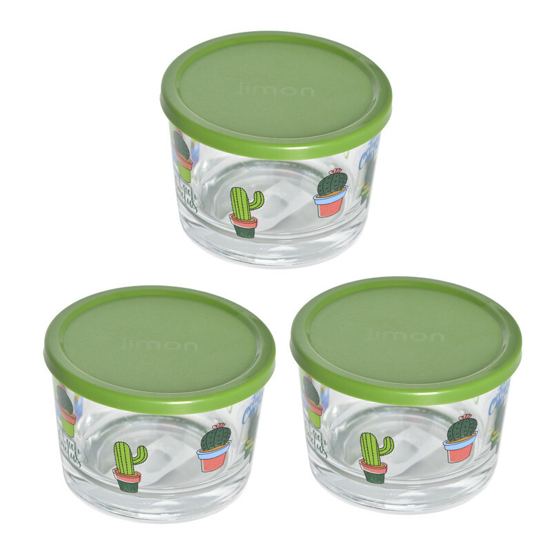 ظرف نگهدارنده لیمون کد 2068 مجموعه 3 عددی