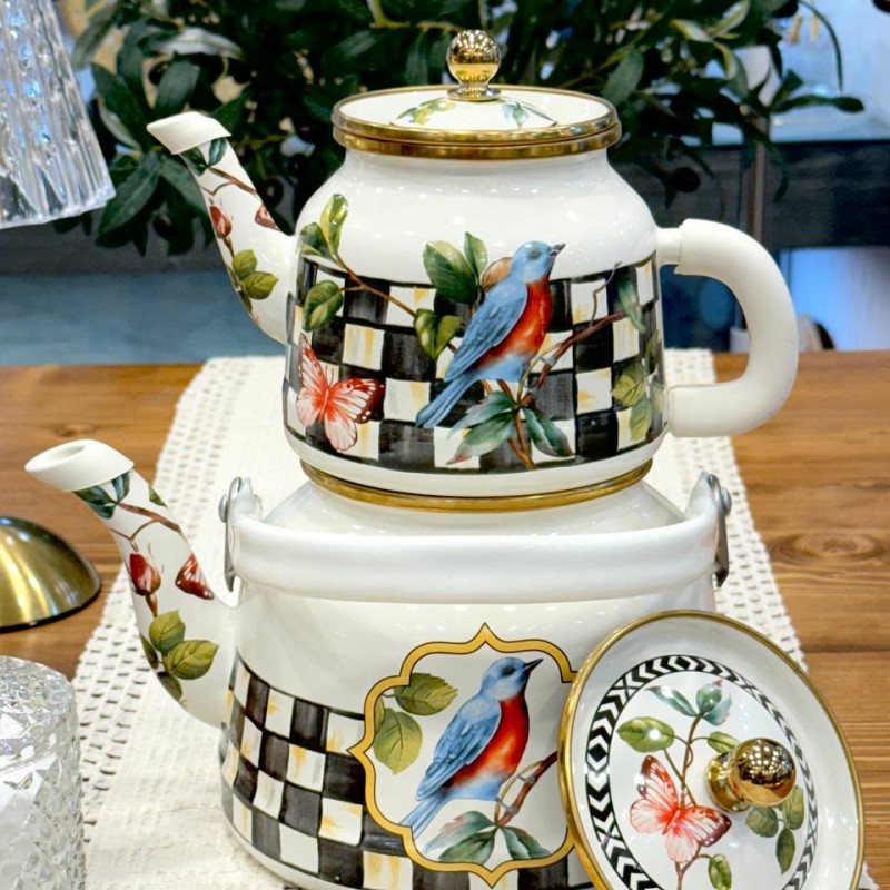 کتری قوری لعابی لایت