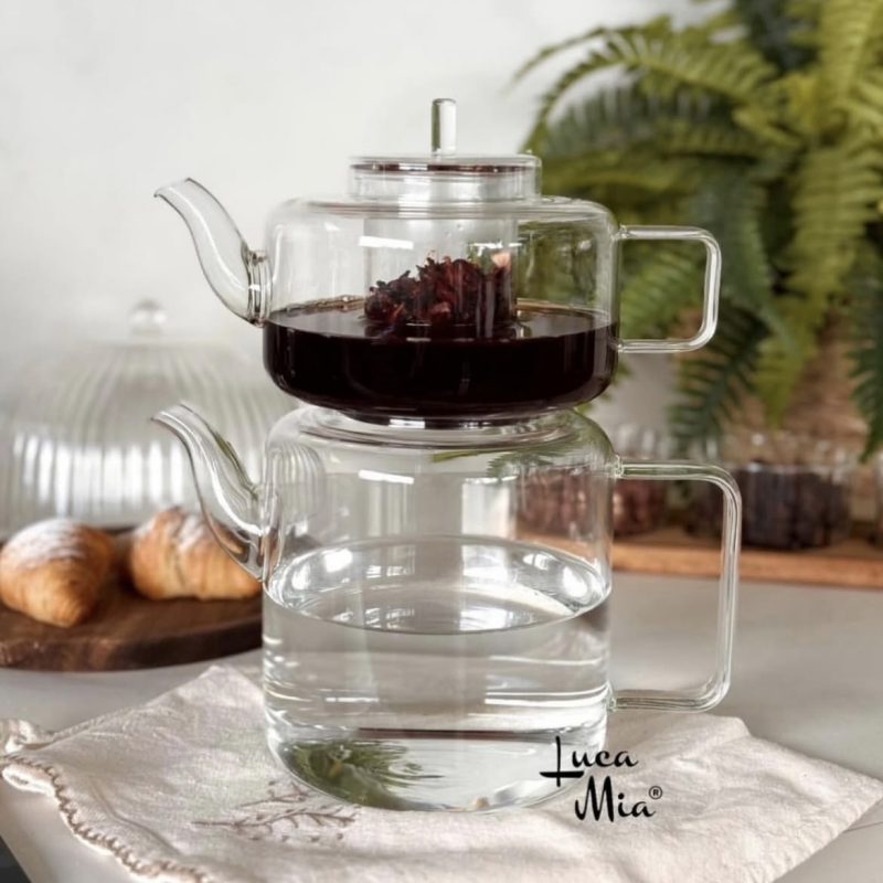 کتری قوری پیرکس شعله مستقیم