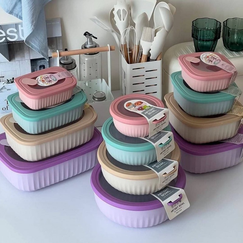 ظرف نگهدارنده چهار تایی پاستیلی