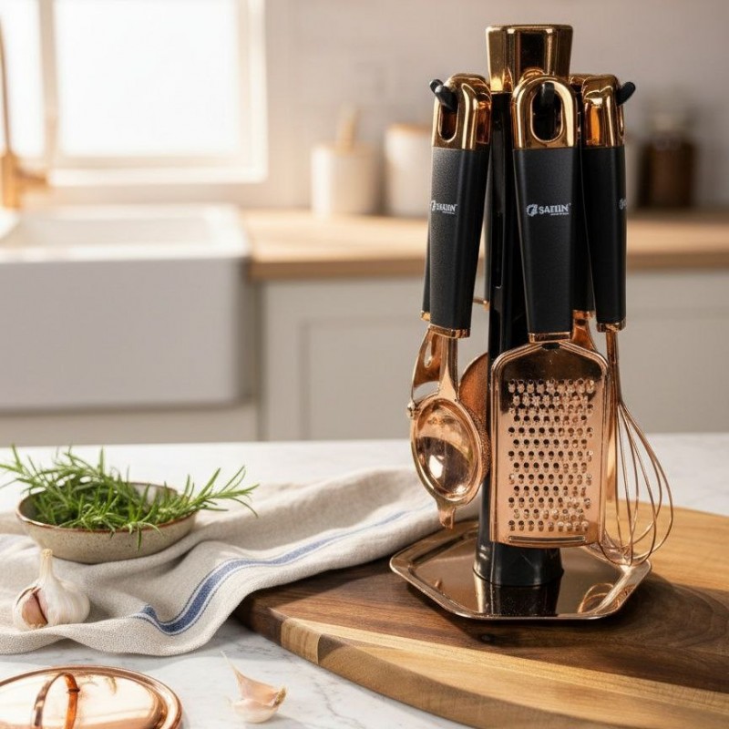 سرویس ابزار آشپزخانه ۷ پارچهșahin ترکیه