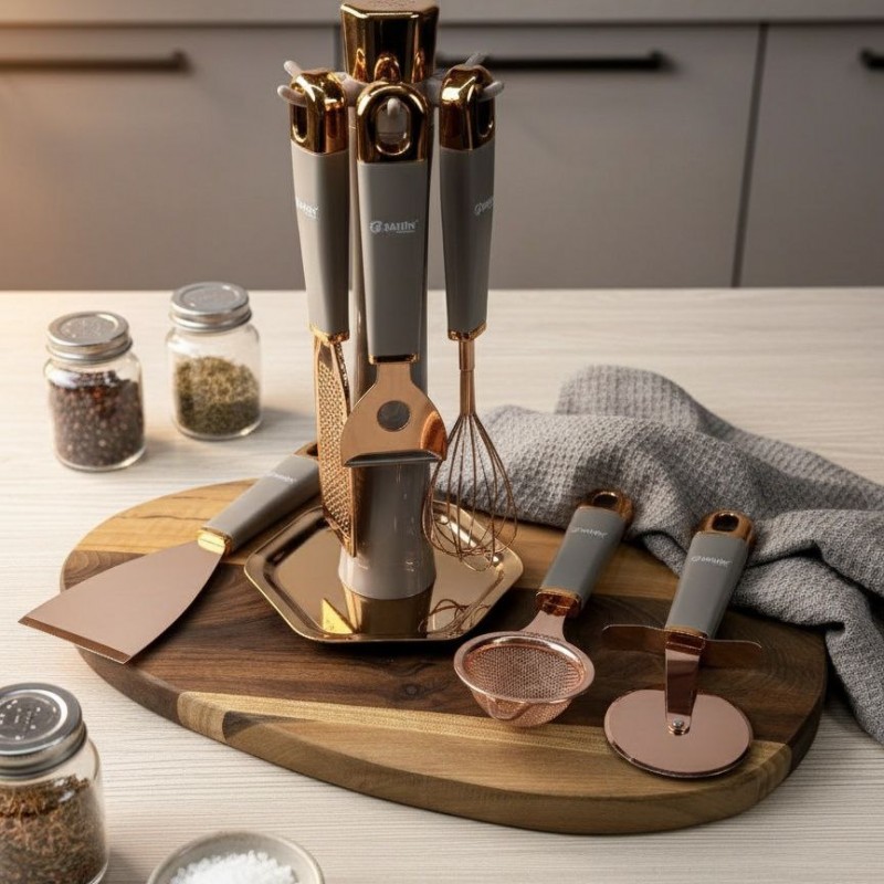 سرویس ابزار آشپزخانه ۷ پارچهșahin ترکیه