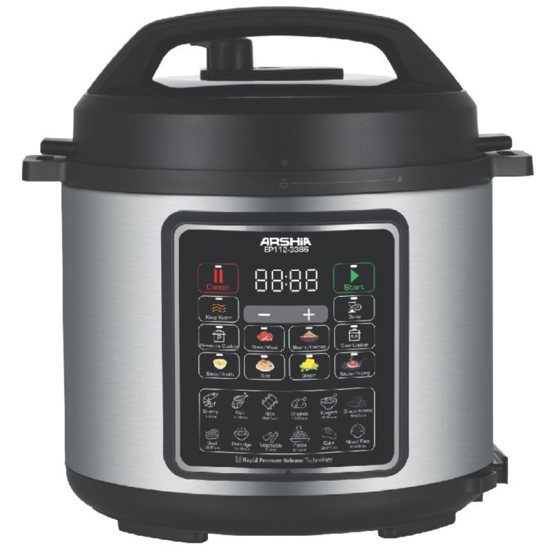 زودپز برقی 6لیتری عرشیا مدلEP112-3386