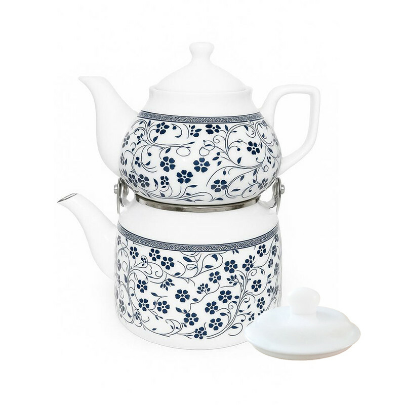 ست کتری و قوری آراهوم مدل دنی 003 گنجایش کتری 2.4 لیتر گنجایش قوری 0.8 لیتر