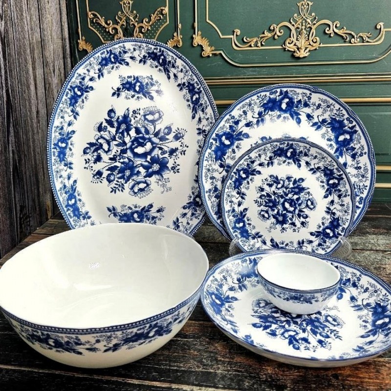  سرویس ۲۶پارچه ۶نفره غداخوری  طرح گرد لیما  