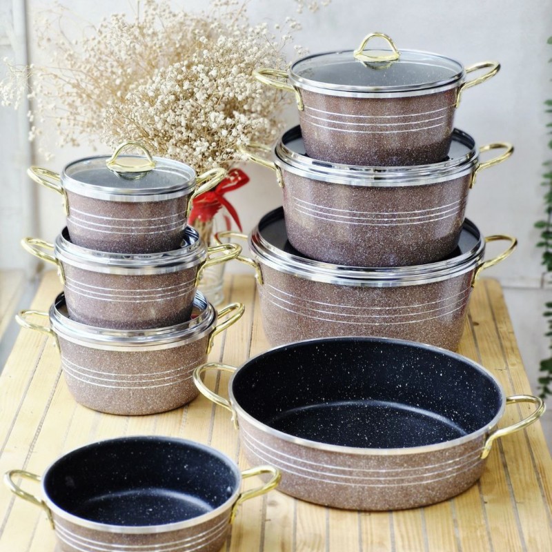 سرویس ۱۴ پارچه گلدونی کوشا