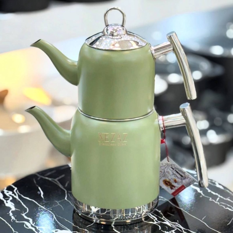 کتری قوری استیل نزاز