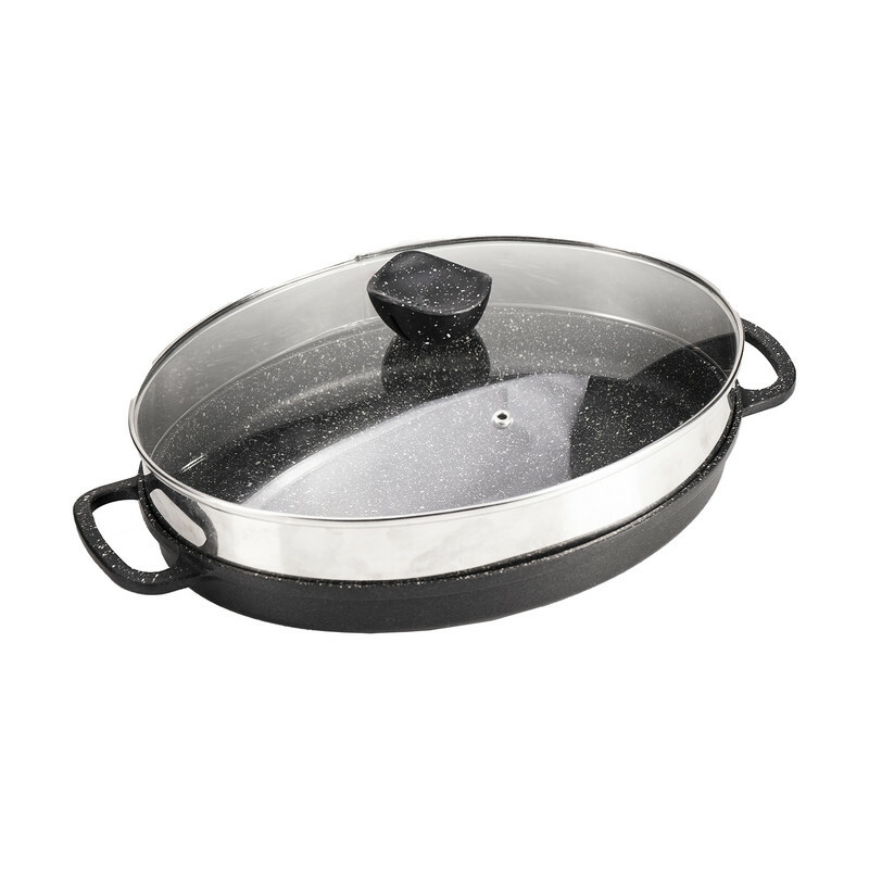 تابه گریل چدن نالینو مدل Angle