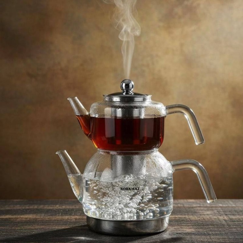 کتری قوری های پیرکس Korkmaz