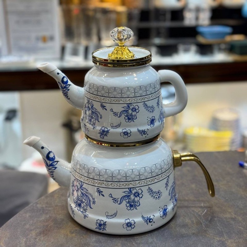 کتری قوری لعابی هوم لوکس