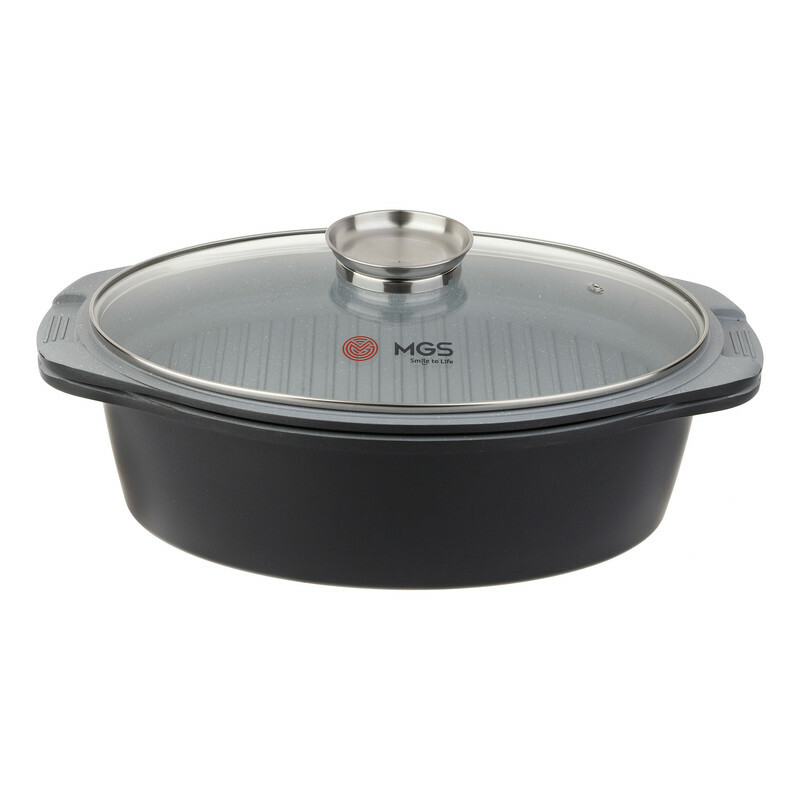 تابه گریل ام جی اس مدل دو طبقه سایز 38