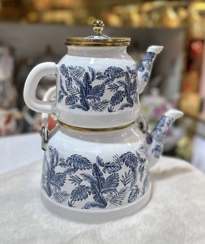 کتری قوری لعابی برند لایت