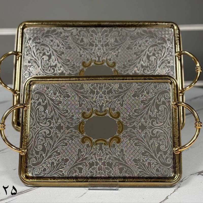 سینی استیل 2 سایز وارداتی