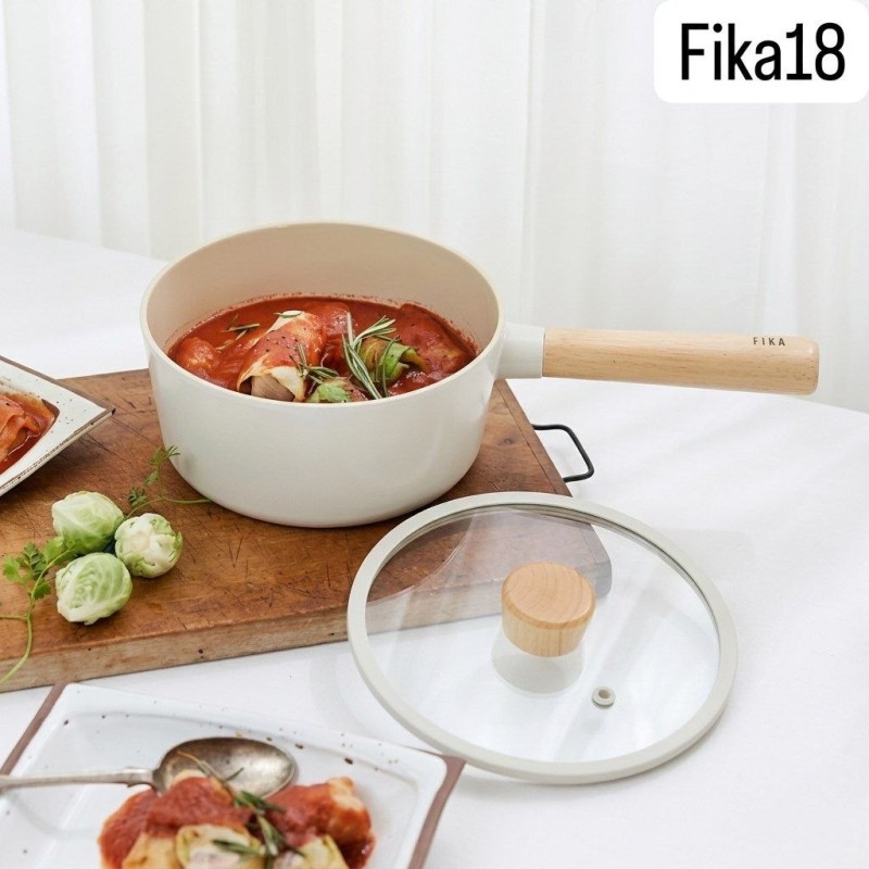 شیرجوش بدون‌لبه‌ تک‌دسته فیکا fika