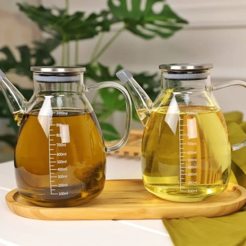 بطری روغن و آبلیمو درب استیل TESS