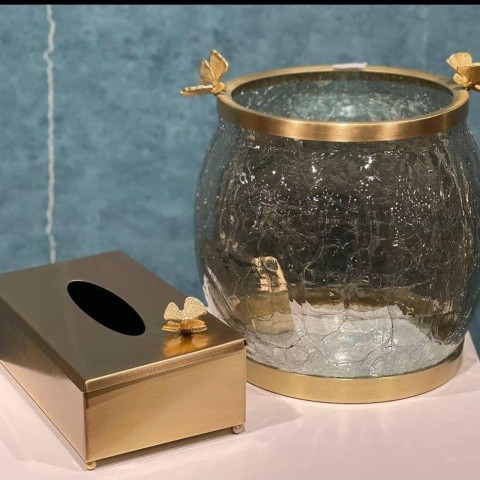 ست سطل و جا دستمال