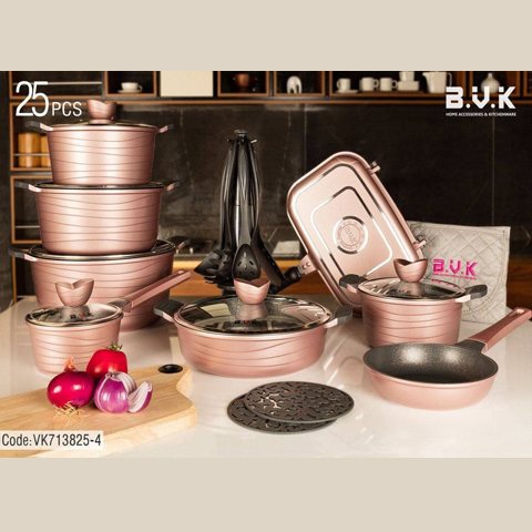 ست قابلمه 25 پارچه BVK