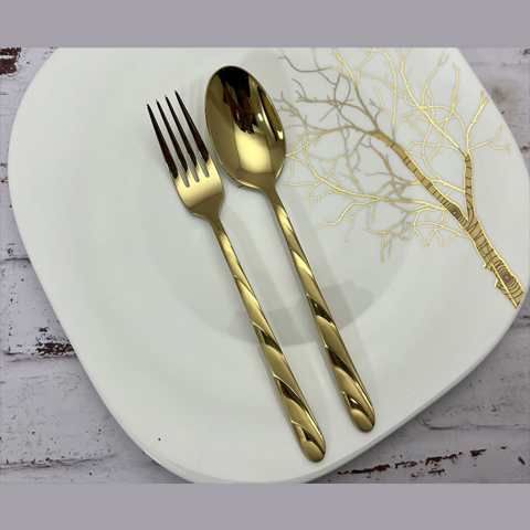 قاشق چنگال 6 نفره استیل