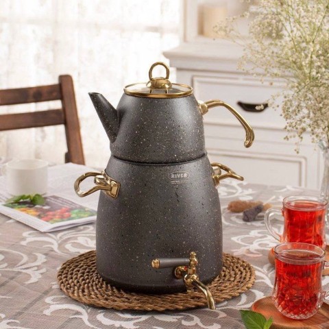 کتری قوری گرانیتی ریور