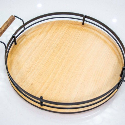 سینی کرد  چوبی