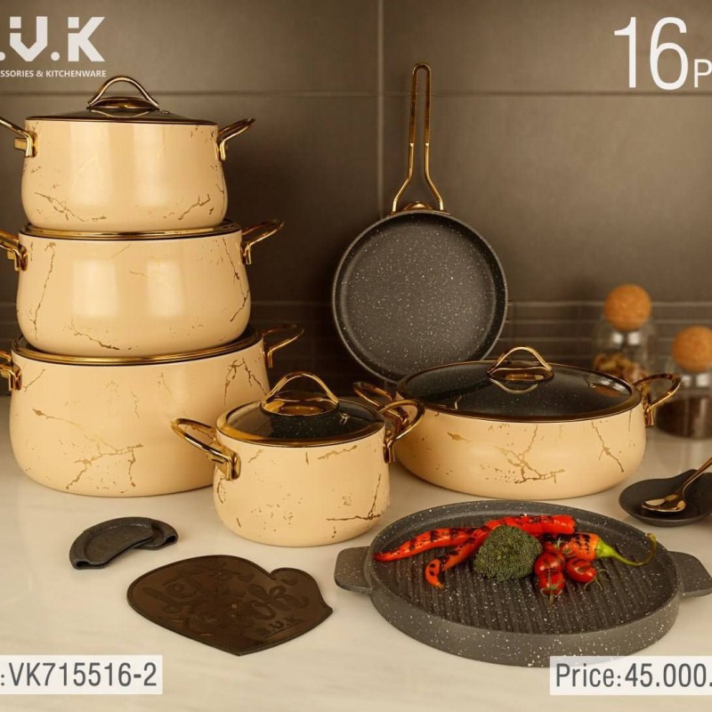 سرویس 16 پارچه گرانیتی BVK