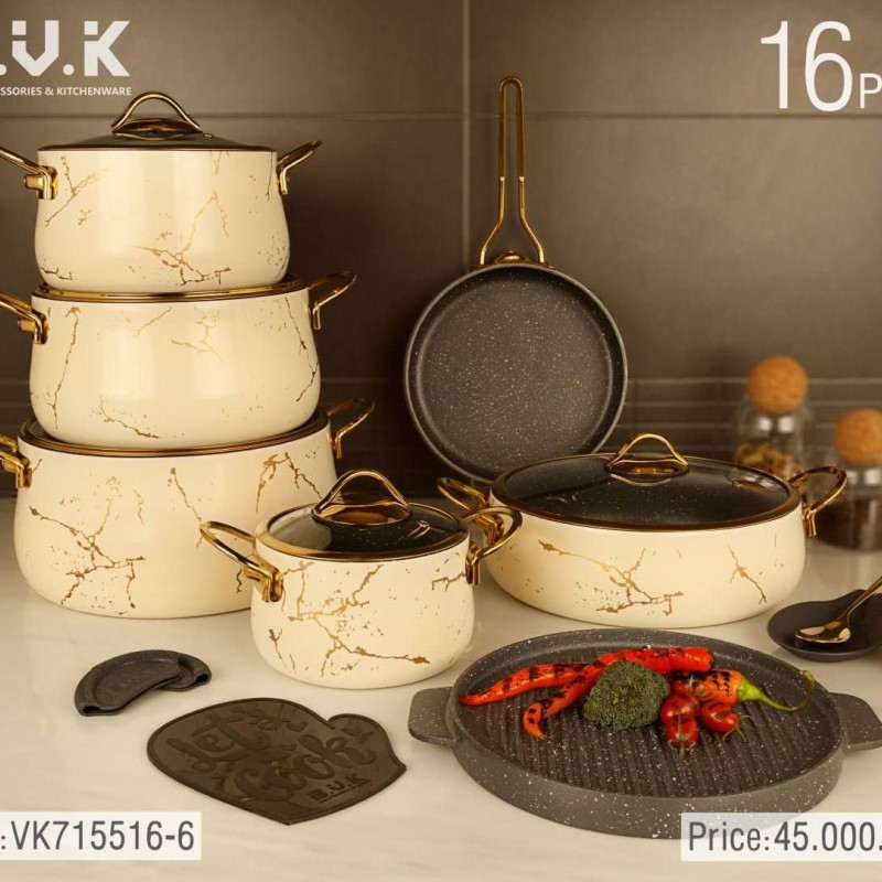 سرویس 16 پارچه گرانیتی BVK