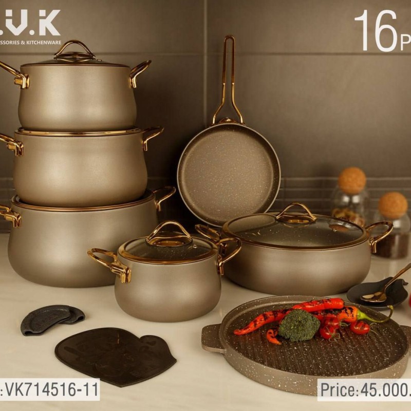 سرویس 16 پارچه گرانیتی BVK