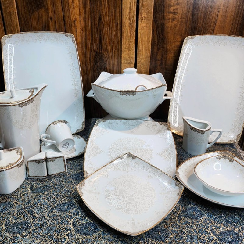 سرویس ۵۲و ۲۸پارچه چینی پردیس  طرح پروا ۱۰۷