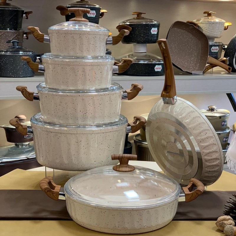 سرویس 11 پارچه گرانیتی  مدل الیپس Eviz