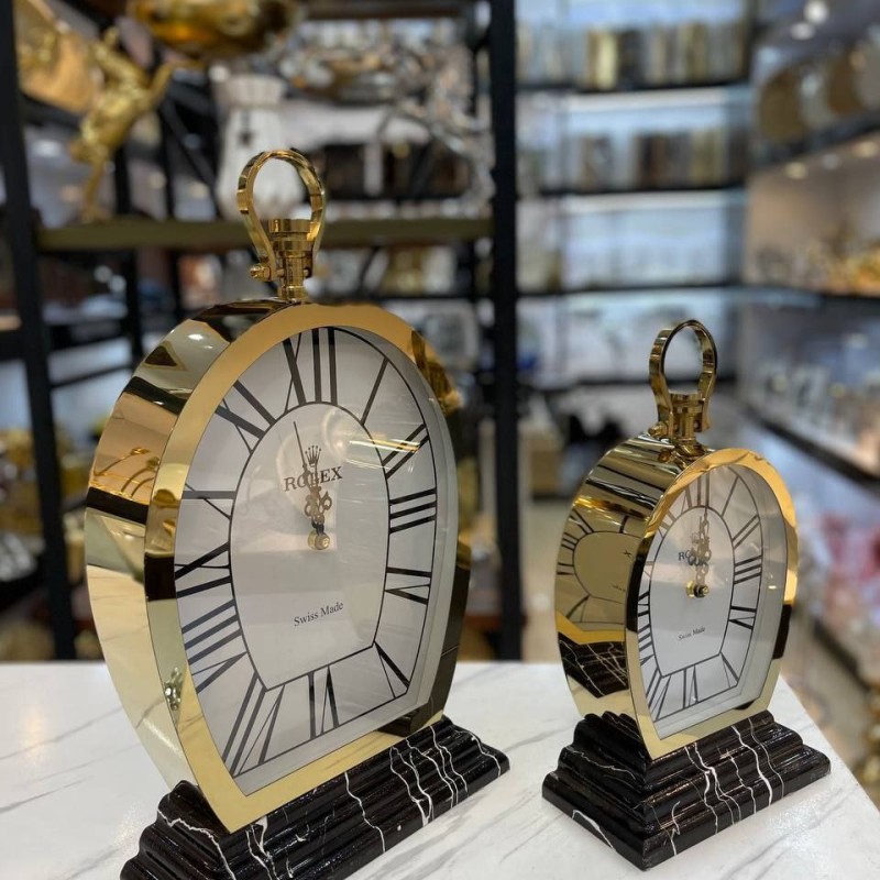 ساعت رومیزی استیل