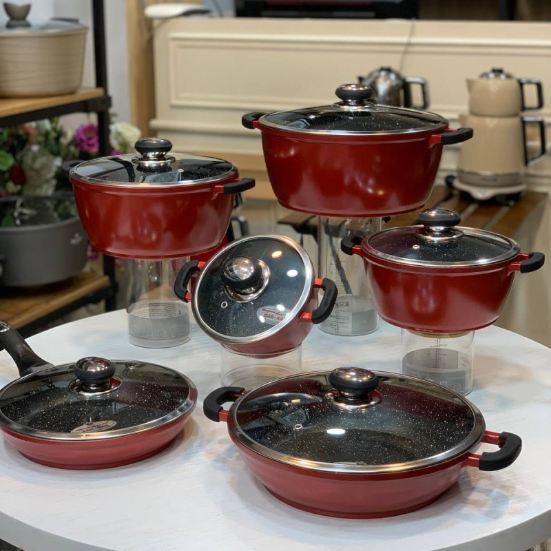 سرویس ۱۲ پارچه مدل گریپ از برند زرساب 