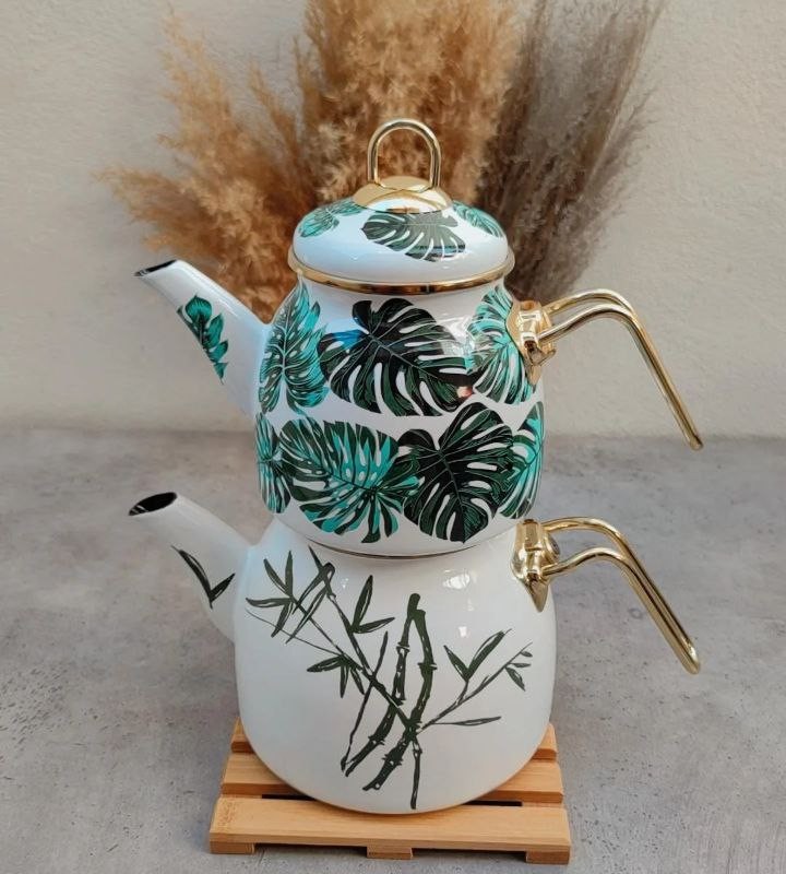 کتری قوری لعاب گرانیتی